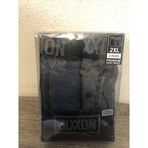 Dixxon Premium Boxers Two Pair-One Grey, One Gray With Black Logo Size 2XL